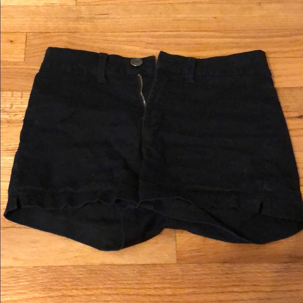 Black shorts